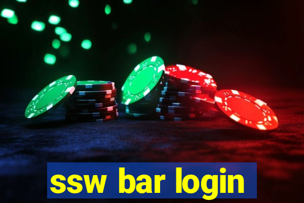 ssw bar login